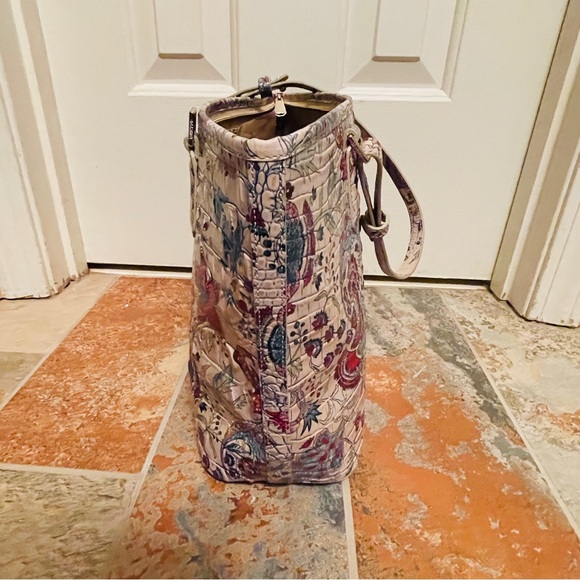 🐦‍🔥SALE! Brahmin Genuine Croc Embossed Leather in Brocade - Picture 4 of 16